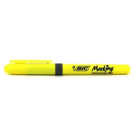 Bic Sarı Grip Fosforlu Kalem