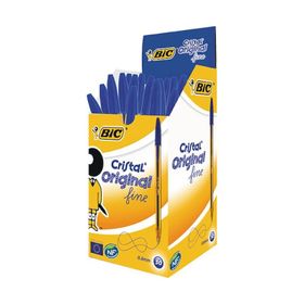Bic Tükenmez Kalem Cristal Fine 0.8 Mm Mavi 872730 50'li Paket