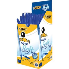 Bic Tükenmez Kalem Cristal Soft 1.2 Mm Mavi (50 Li Kutu) 951434