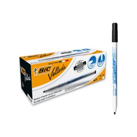 Bic Velleda 1721 Beyaz Siyah 24'lü Kutu Çocuk Tahta Kalemi