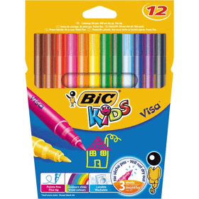 Bic Visa 12'li 888695 Keçeli Boya Kalemi