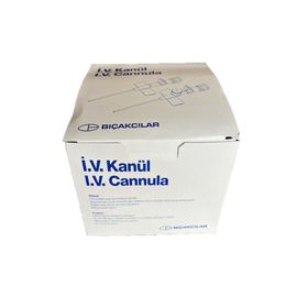 Bıçakcılar 22G 50 Adet Mavi Anjiokat
