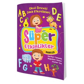 Bicirik - Okul Öncesi Zeka Etkinlikleri Süper Etkinlikler Harfler