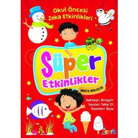 Bicirik - Okul Öncesi Zeka Etkinlikleri Süper Etkinlikler Noktaları Birleştir
