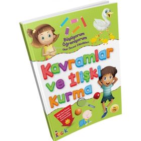 Bıcırık Yayıncılık Büyüyorum Öğreniyorum Okul Öncesi Etkinlikleri Kavramlar ve İlişki Kurma Kitabı