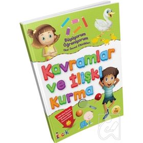 Bıcırık Yayıncılık Büyüyorum Öğreniyorum Okul Öncesi Etkinlikleri Kavramlar ve İlişki Kurma Kitabı