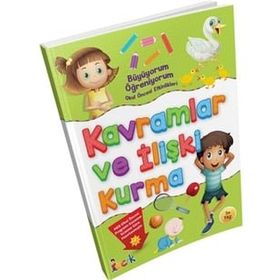 Bıcırık Yayıncılık Büyüyorum Öğreniyorum Okul Öncesi Etkinlikleri Kavramlar ve İlişki Kurma Kitabı