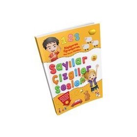 Bıcırık Yayıncılık Büyüyorum Öğreniyorum Okul Öncesi Etkinlikleri Sayılar Çizgiler Sesler Kitabı