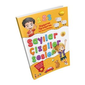 Bıcırık Yayıncılık Büyüyorum Öğreniyorum Okul Öncesi Etkinlikleri Sayılar Çizgiler Sesler Kitabı