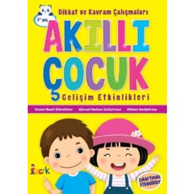 Bicirik Yayınları Akıllı Çocuk Dikkat ve Kavram Çalışmaları Gelişim Etkinlikleri