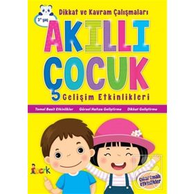 Bicirik Yayınları Akıllı Çocuk Dikkat ve Kavram Çalışmaları Gelişim Etkinlikleri