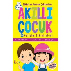Bicirik Yayınları Akıllı Çocuk Dikkat ve Kavram Çalışmaları Gelişim Etkinlikleri