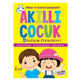 Bicirik Yayınları Akıllı Çocuk Dikkat ve Kavram Çalışmaları Gelişim Etkinlikleri