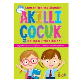 Bıcırık Yayınları Akıllı Çocuk Kesme ve Yapıştırma Çalışmaları