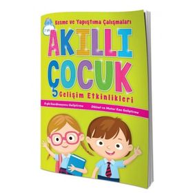 Bıcırık Yayınları Akıllı Çocuk Kesme ve Yapıştırma Çalışmaları