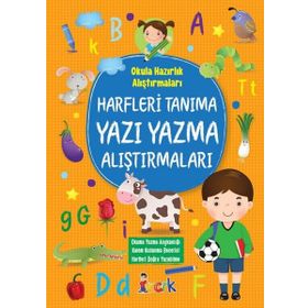 Bıcırık Yayınları Harfleri Tanıma Yazı Yazma Okula Hazırlık Alıştırmaları