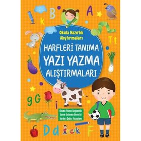 Bıcırık Yayınları Harfleri Tanıma Yazı Yazma Okula Hazırlık Alıştırmaları