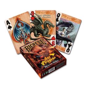 Bicycle 024041 Anne Stokes Age of Dragons Small Oyun Kartı