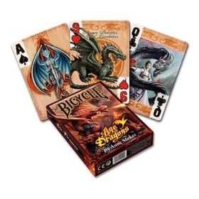Bicycle 024041 Anne Stokes Age of Dragons Small Oyun Kartı