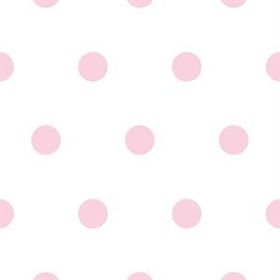 Bien 407-3 Pembe Puantiye Desenli ÇocukDuvar Kağıdı