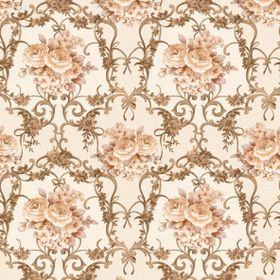 Bien Dekor Harmony 152A Çiçek Damask Desenli Duvar Kağıdı