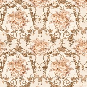 Bien Dekor Harmony 152A Çiçek Damask Desenli Duvar Kağıdı
