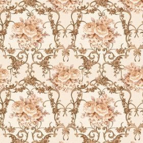 Bien Dekor Harmony 152A Çiçek Damask Desenli Duvar Kağıdı