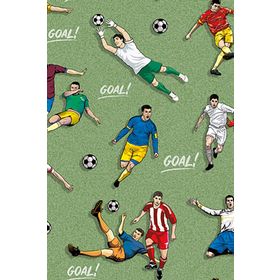 Bien Dekor Vision 202A Futbol Çocuk Dası Desenli Duvar Kağıdı