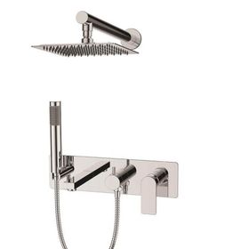 Bien Krom BB25037132 Gri Water Flowbox Ankastre Banyo Bataryası