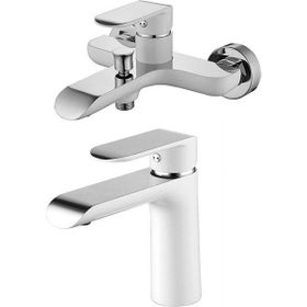 Bien Krom Beyaz Due Banyo Bataryası