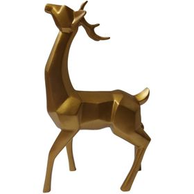 Biev Kübik Altın Geyik Biblo