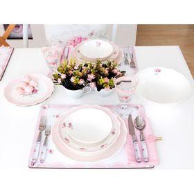Biev Pretty Rose 25'li Yemek Takımı