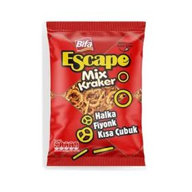 Bifa 150 gr Escape Mix Kısa Çubuk Fiyonk Halka Kraker