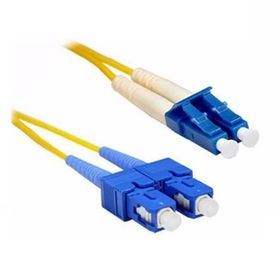 BIFO SM SC-LC 9-125µ LSZH 2 mt Duplex Fiber Optik Patch Kablo