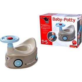 BIG 800054801 Big Baby Korna İşlevli Direksiyonlu Sterilize Edilebilir Bebek Lazımlık