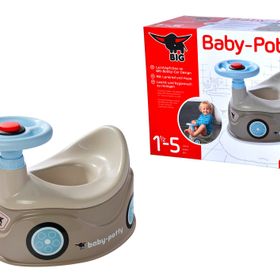 BIG 800054801 Big Baby Korna İşlevli Direksiyonlu Sterilize Edilebilir Bebek Lazımlık