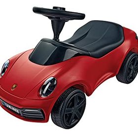BIG 800056353 Porsche Lisanslı 3D Far Efektli Kırmızı Renk Kornalı Oyuncak Araba