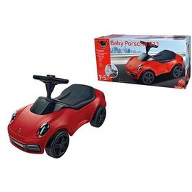 BIG 800056353 Porsche Lisanslı 3D Far Efektli Kırmızı Renk Kornalı Oyuncak Araba