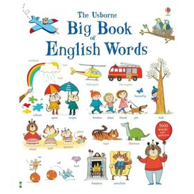 Big Book of English Words - Usborne Yayınları