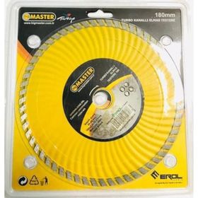 Big Master Elmas Testere 180 mm Turbo Kanallı