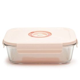Bigatti Pembe 630 ml Vakumlu Saklama Kabı
