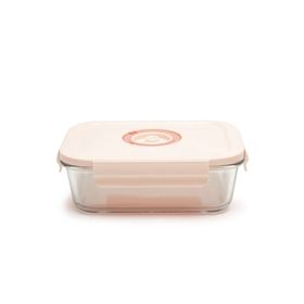 Bigatti Pembe 630 ml Vakumlu Saklama Kabı