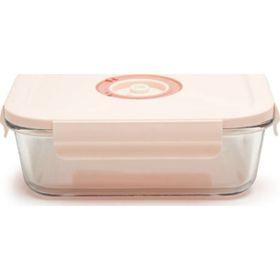 Bigatti Pembe 630 ml Vakumlu Saklama Kabı