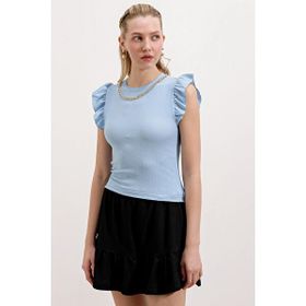 Bigdart 0430 Açık Sarı Kadın Bluz