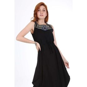 Bigdart 1512 Yeşil Kadın Elbise