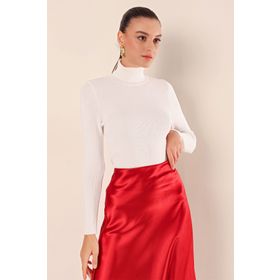 Bigdart 15825 Beyaz Kadın Kazak