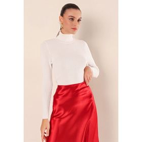 Bigdart 15825 Beyaz Kadın Kazak
