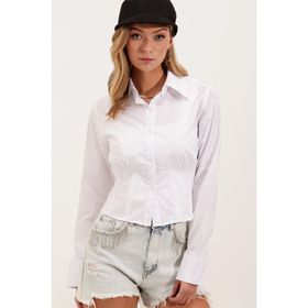 Bigdart 20231 Beyaz Slim Fit Poplin Gömlek