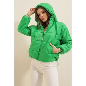 Bigdart 5117 Yeşil Kadın Mont