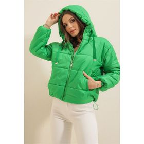 Bigdart 5117 Yeşil Kadın Mont